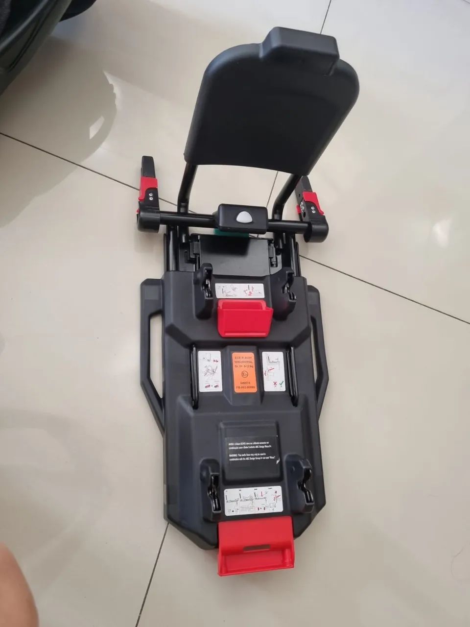 Bebê conforto ABC design com base isofix e adaptador para carrinho - Foto 4