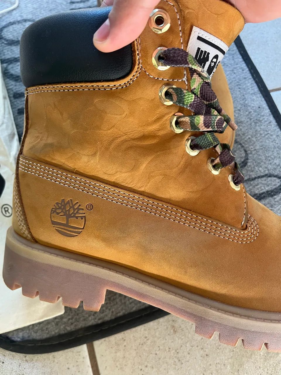 Bota Timberland x bape  - Foto 3