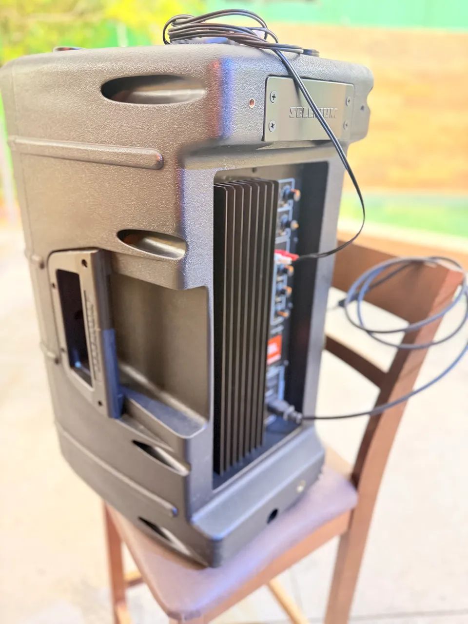 Amplificadora JBL Selenium SPM-1203 profissional  - Foto 5