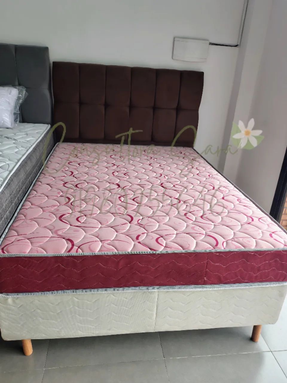 CAMA BOX CASAL MOLAS ENSACADAS DISPONÍVEL À PRONTA-ENTREGA  - Foto 5