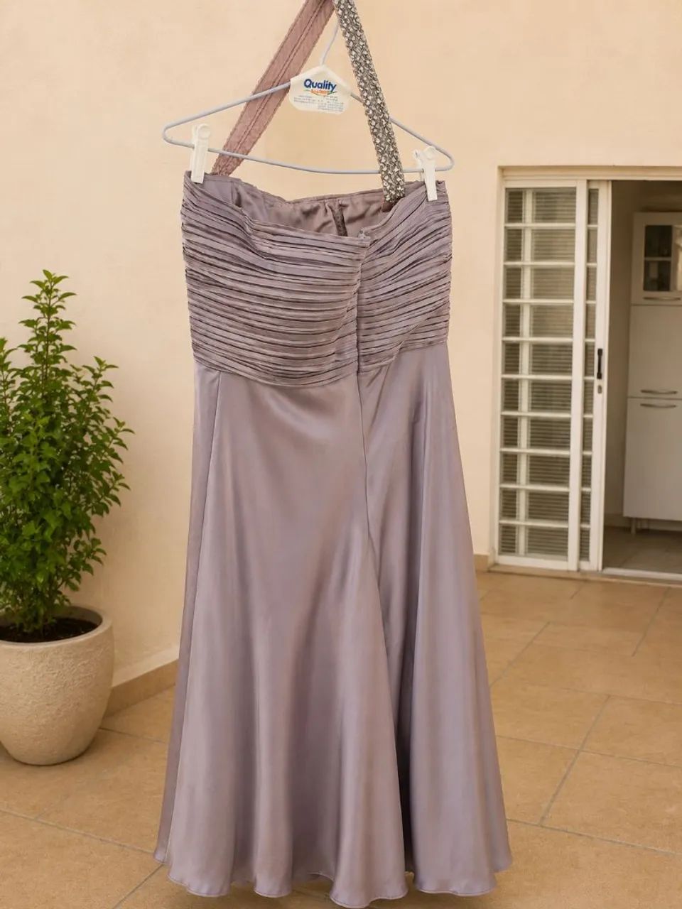 Vestido de festa em seda - Foto 2