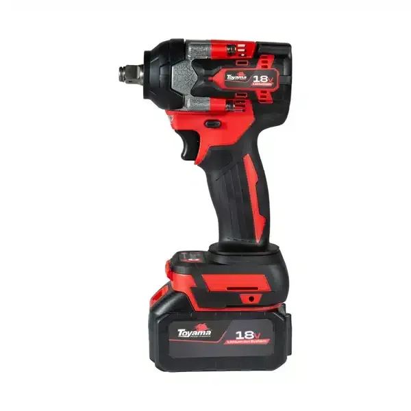 Chave de impacto Toyama 18V 1/2 com bateria e maleta - Ferramentas