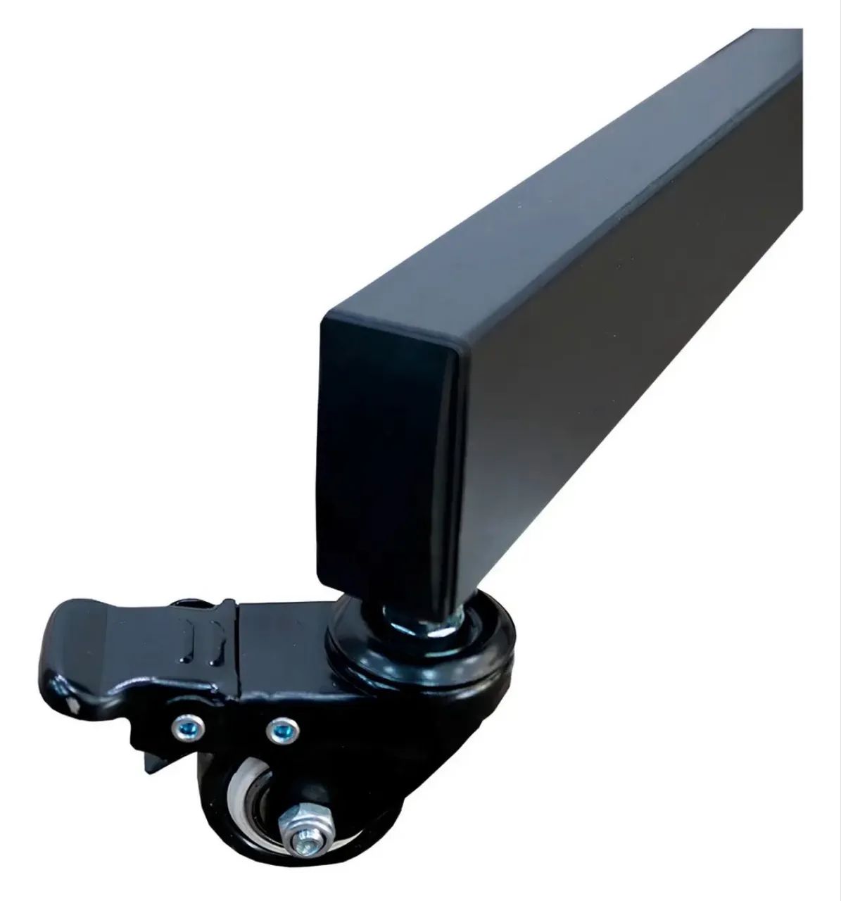 Rack Pedestal para Tv até 70 com Rodinhas e Coluna Dupla  - Foto 3