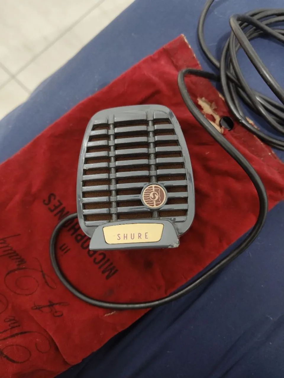 Microfone shure vintage - Foto 2