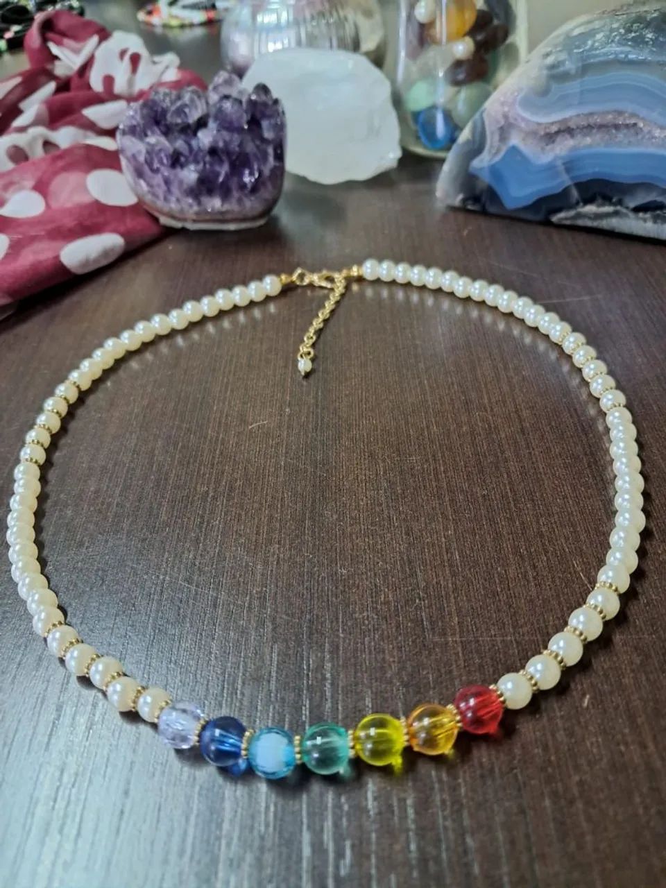  Colar Sete  CHAKRAS  - Foto 3
