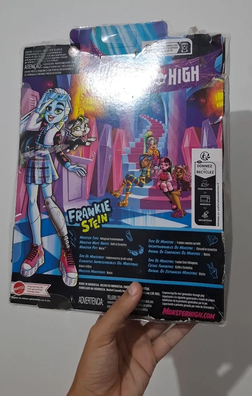 Caixa de Frankie Core de Monster High G3 - Foto 2