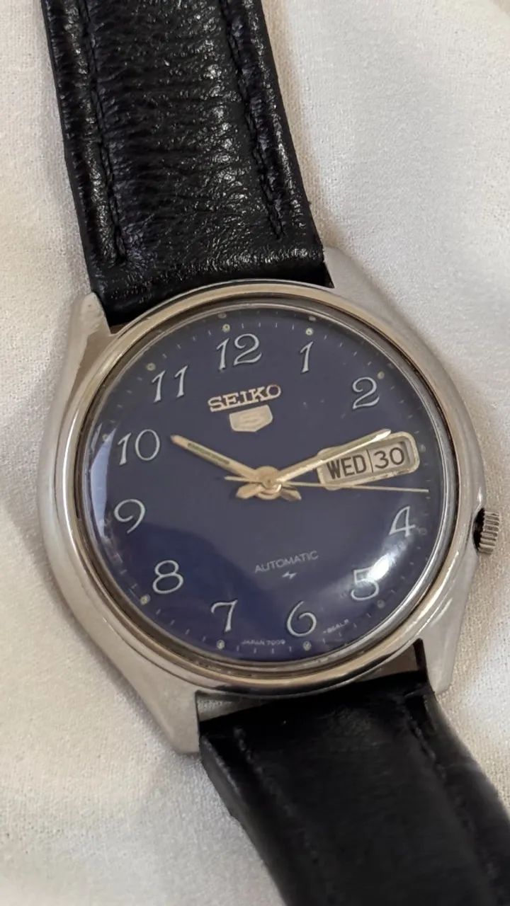 Relógio Seiko 5 Blue Dial - Foto 3