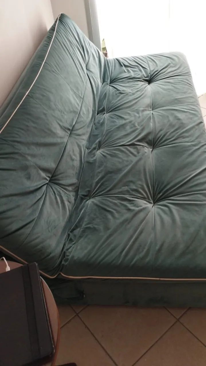 Sofá cama  para doação  - Foto 2