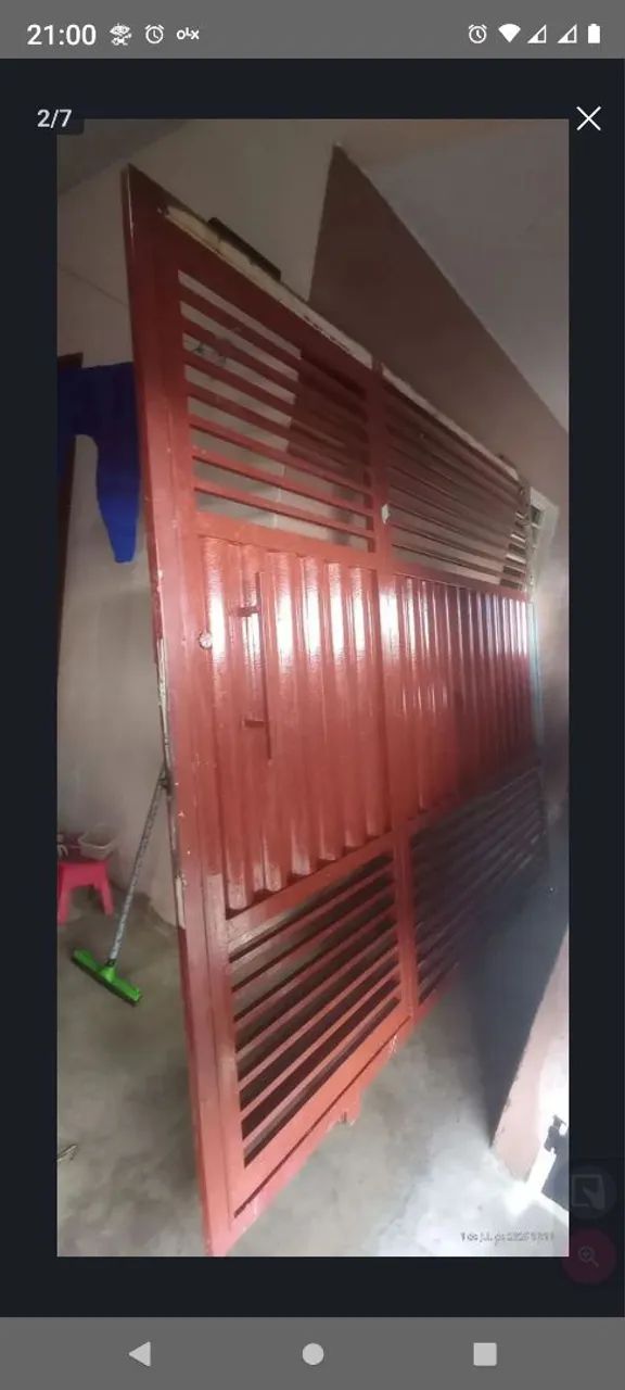 Portão galvanizado venda ou negocio  - Foto 2