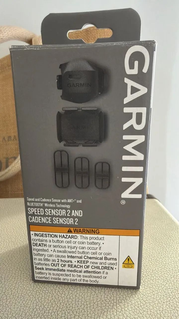 sensor de velocidade e cadência garmin 2 - Foto 2