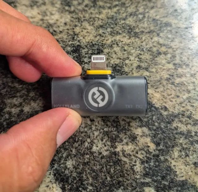 Receptor hollyland lark m2 lightning para iphone - Foto 2