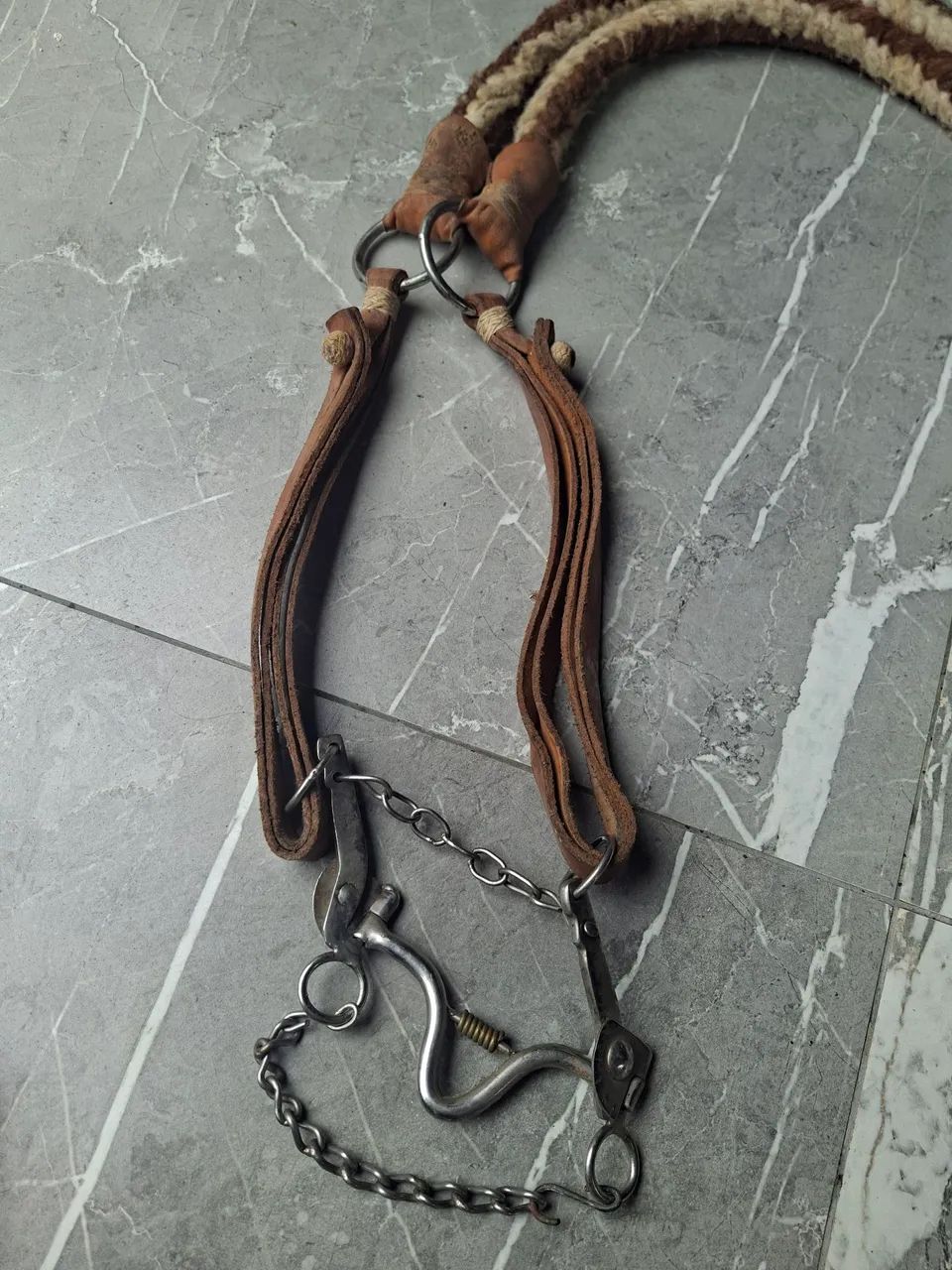 Freio inox para cavalo  - Foto 3