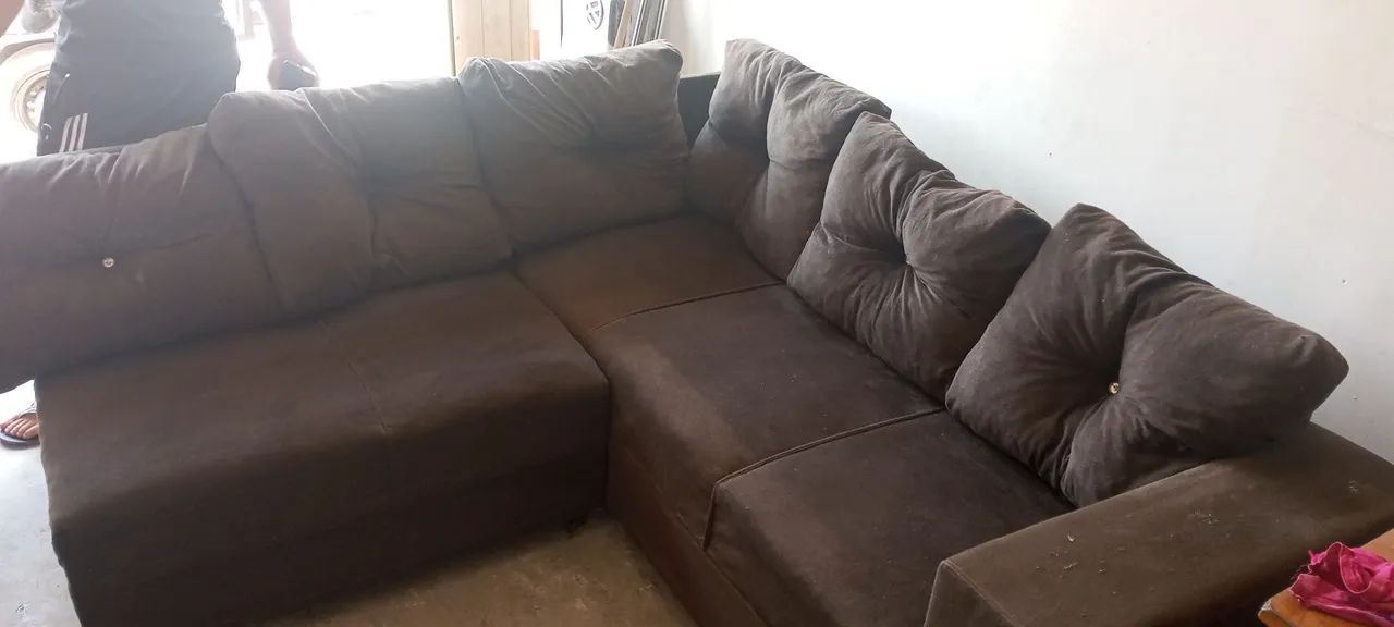 Vendo conjunto sofá com poltrona  - Foto 3