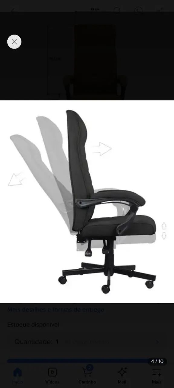 Cadeira ergonômica PCYES - Foto 4