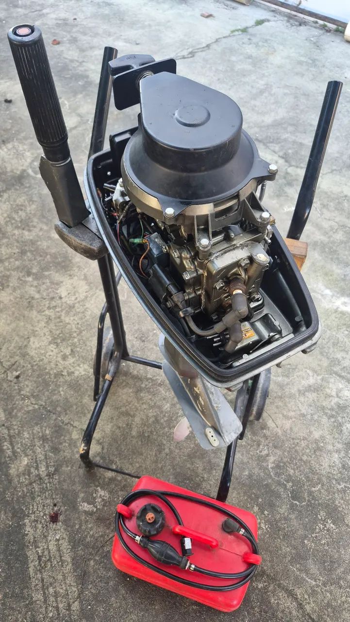 Motor de popa 8 hp - Foto 3
