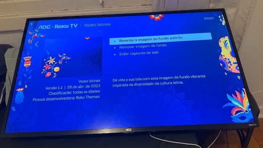 Smart TV 42' AOC - ROKU - Foto 3