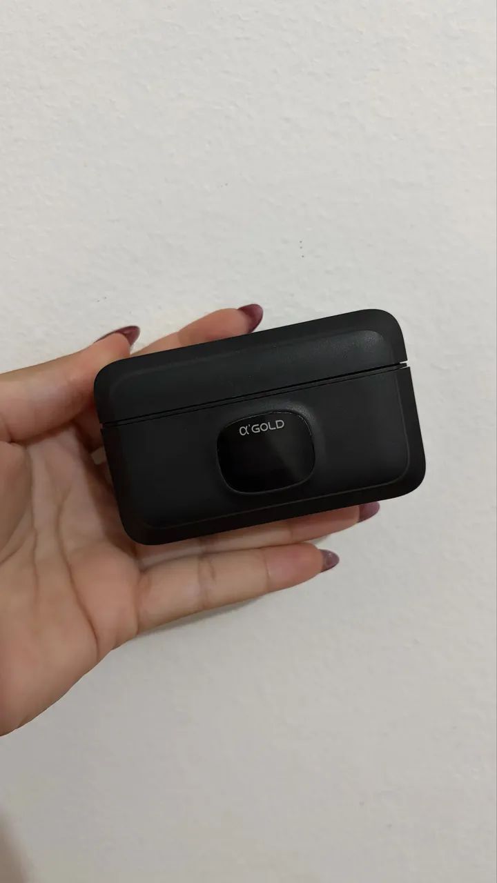 Microfone Lapela Duplo Mcf-28 iPhone Com Estojo Carregador - Foto 5