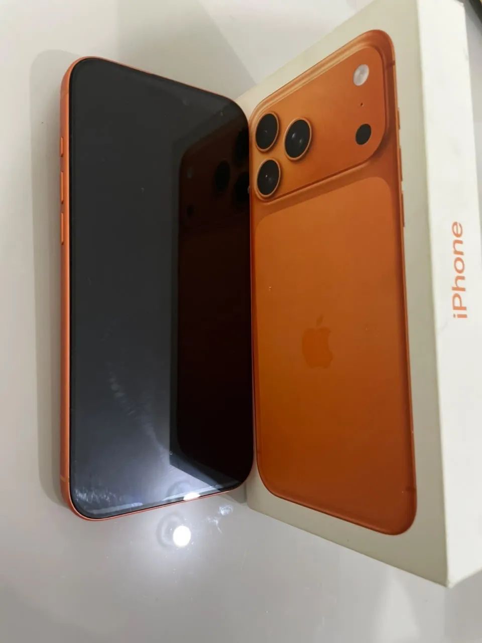 iPhone 17 Pro Max novo, com garantia e nota 