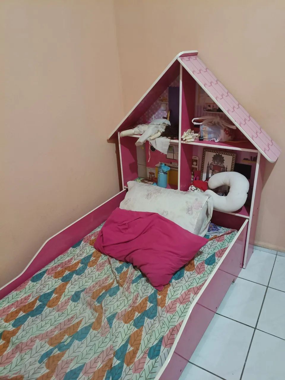 Cama infantil mais guarda roupa!  - Foto 3