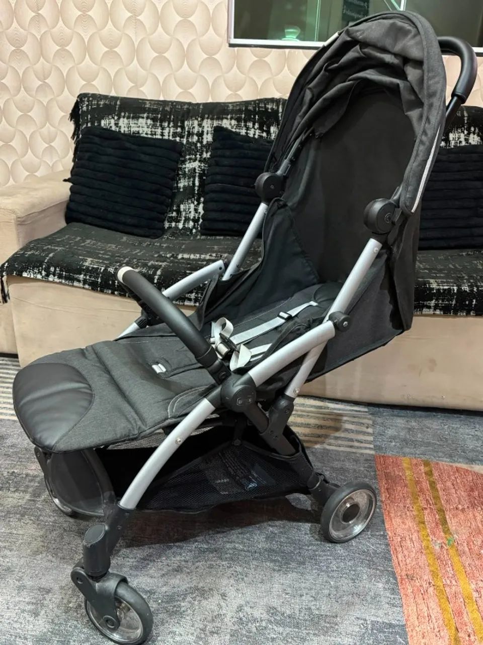 Carrinho de bebê Chicco Goody Plus Graphite - Foto 5