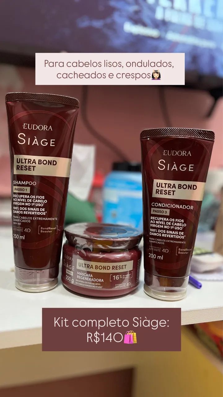 KIT SIAGE ULTRA BOND RESET LACRADO