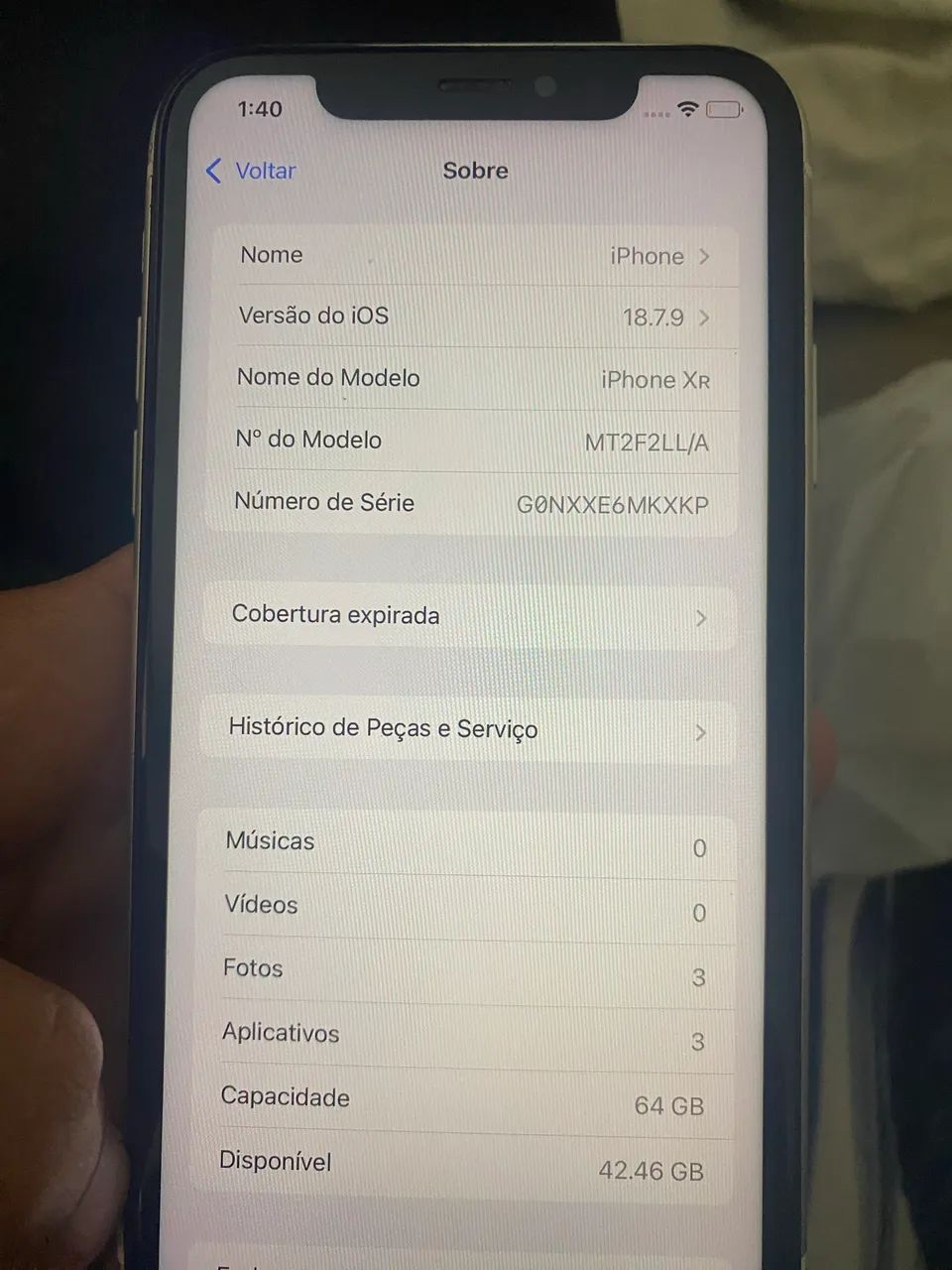 IPHONE XR EM OTIMO ESTADO PARA SAIR HOJE