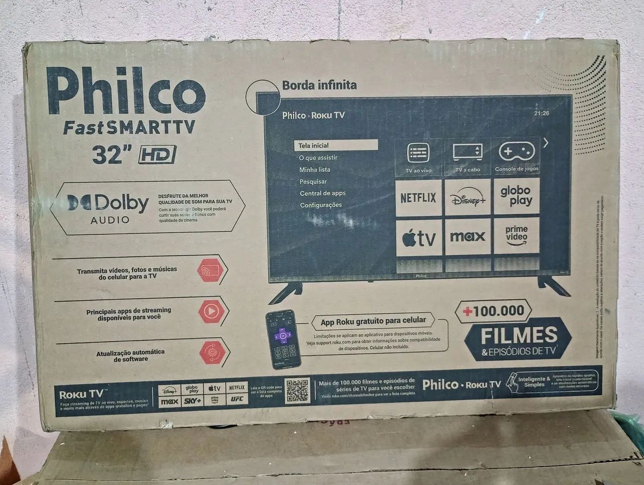 Smart tv Philco 32 polegadas  - Foto 2