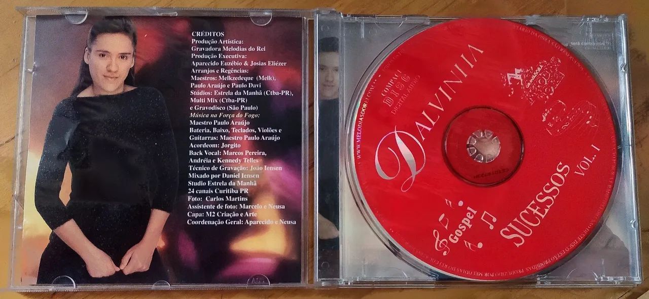 Cd Dalvinha Sucessos Vol 1  - Foto 2