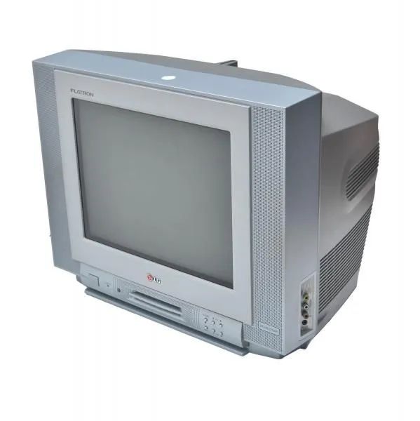 Tv de tubo tela plana LG Flatron 15 polegadas funcionando sem controle . - Foto 4