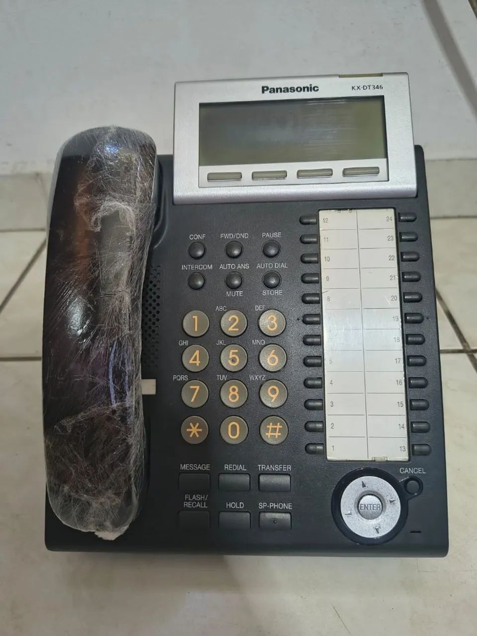 Telefone Panasonic modelo:KX-DT346