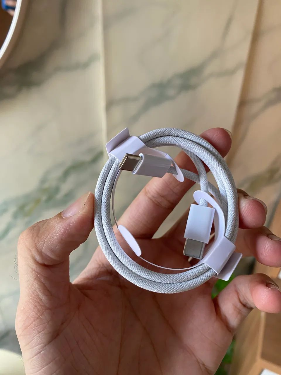 Cabo tipo C para tipo C IPhone e Android  - Foto 4
