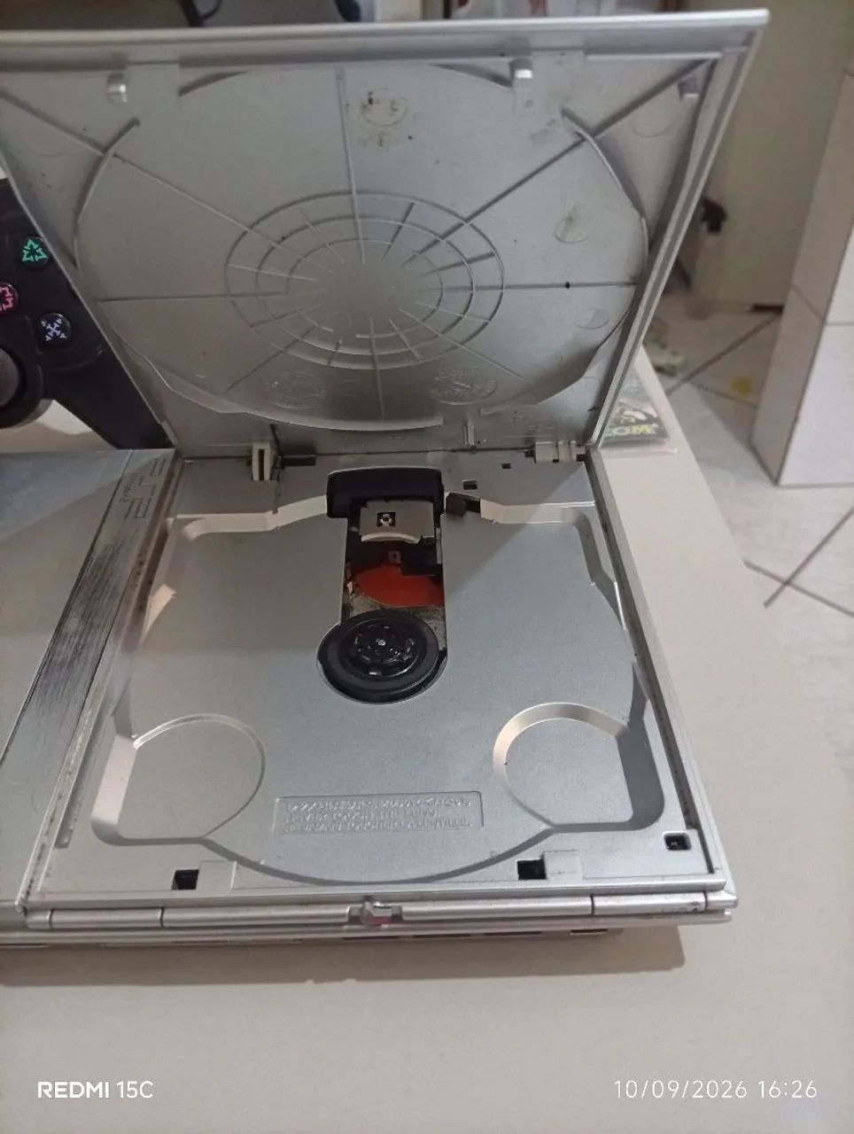 Playstation 2 slim cinza raro - Foto 4