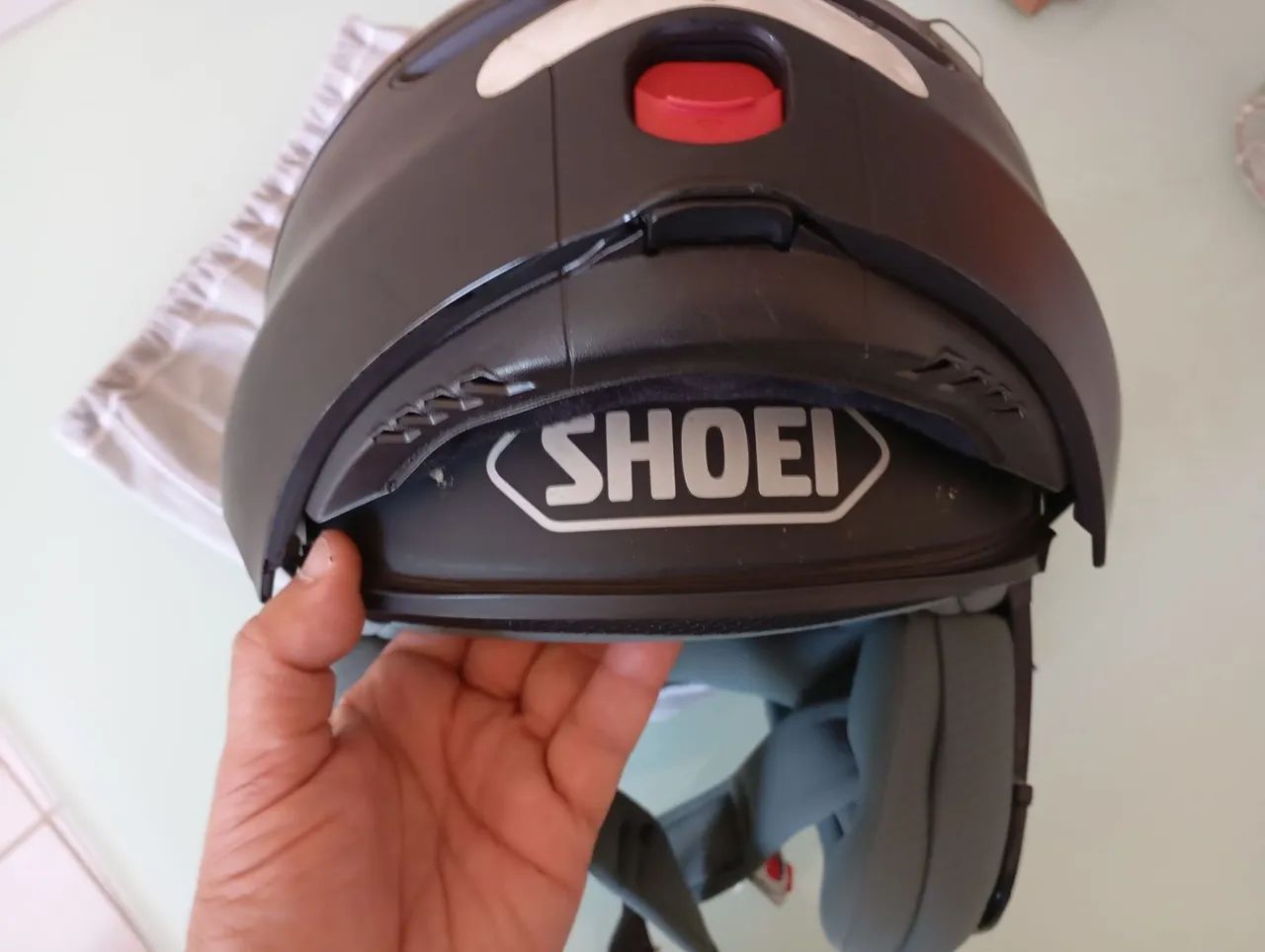CAPACETE ESCAMOTEÁVEL DA SHOEY, UM DOS MAIS CAROS E RECOMENDADOS PARA MOTOCICLISTAS !!! - Foto 3