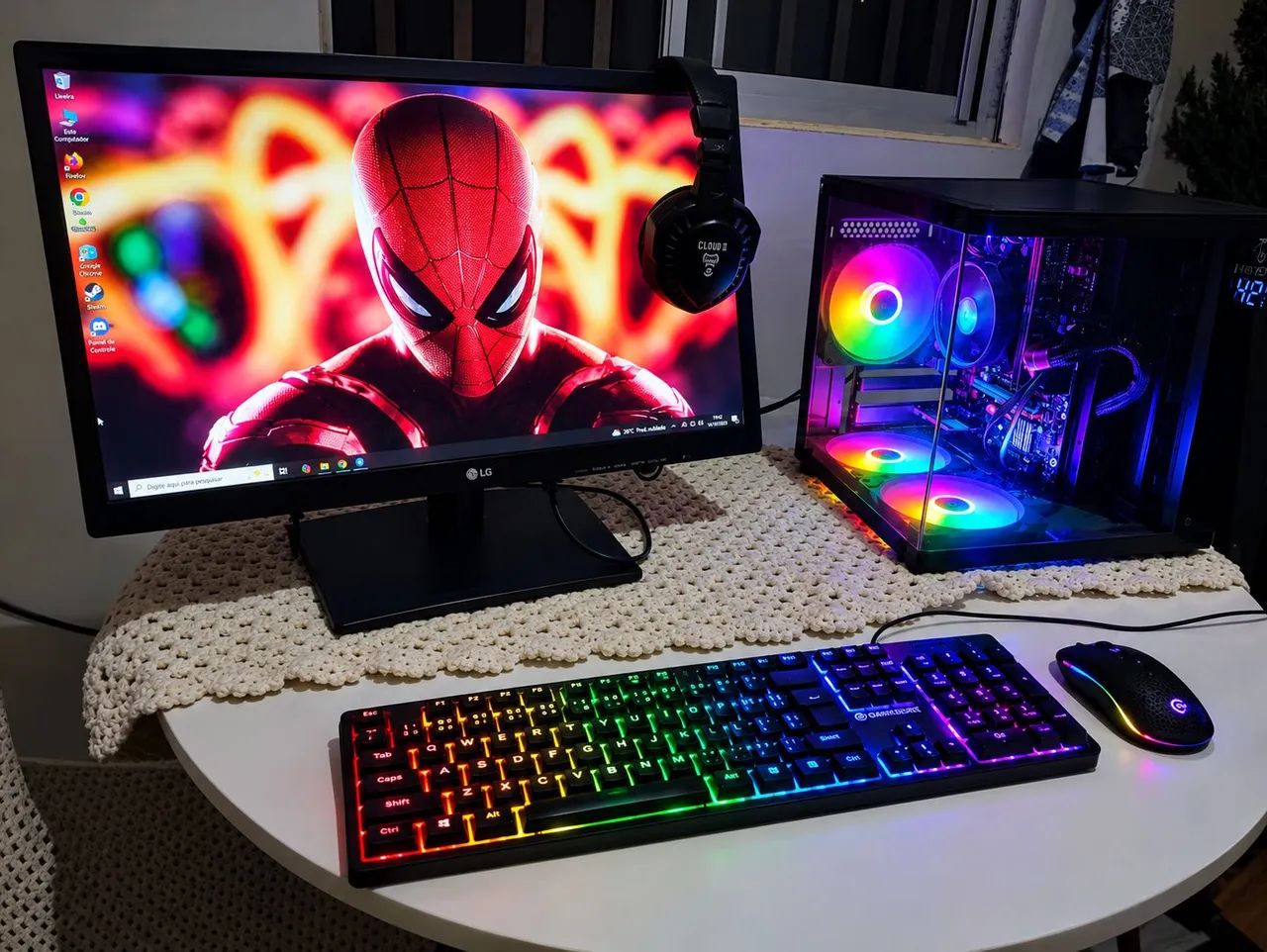 PC gamer +Monitor 22 polegadas 