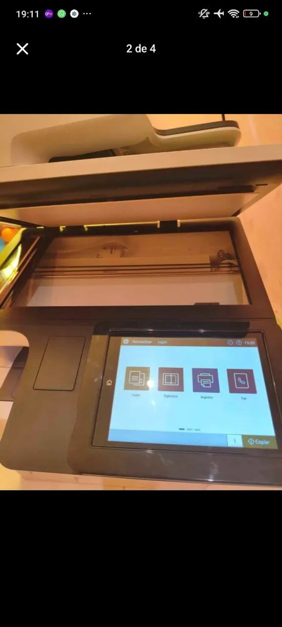 impressora laserjet managed mfp e52645 - Foto 2