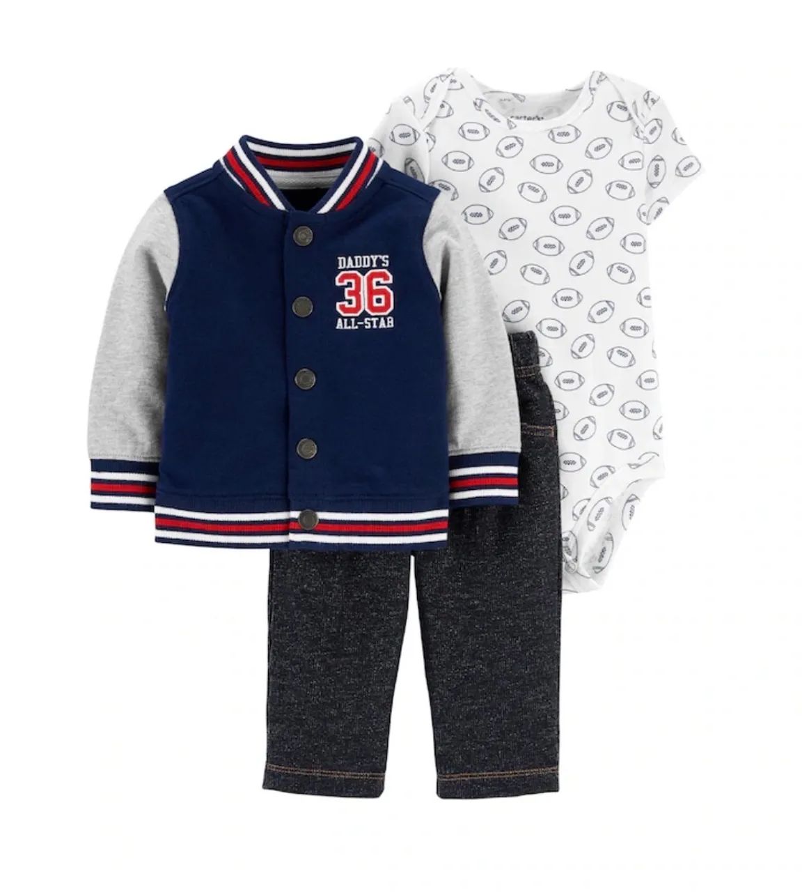 Conjunto Carters 3meses - Foto 3