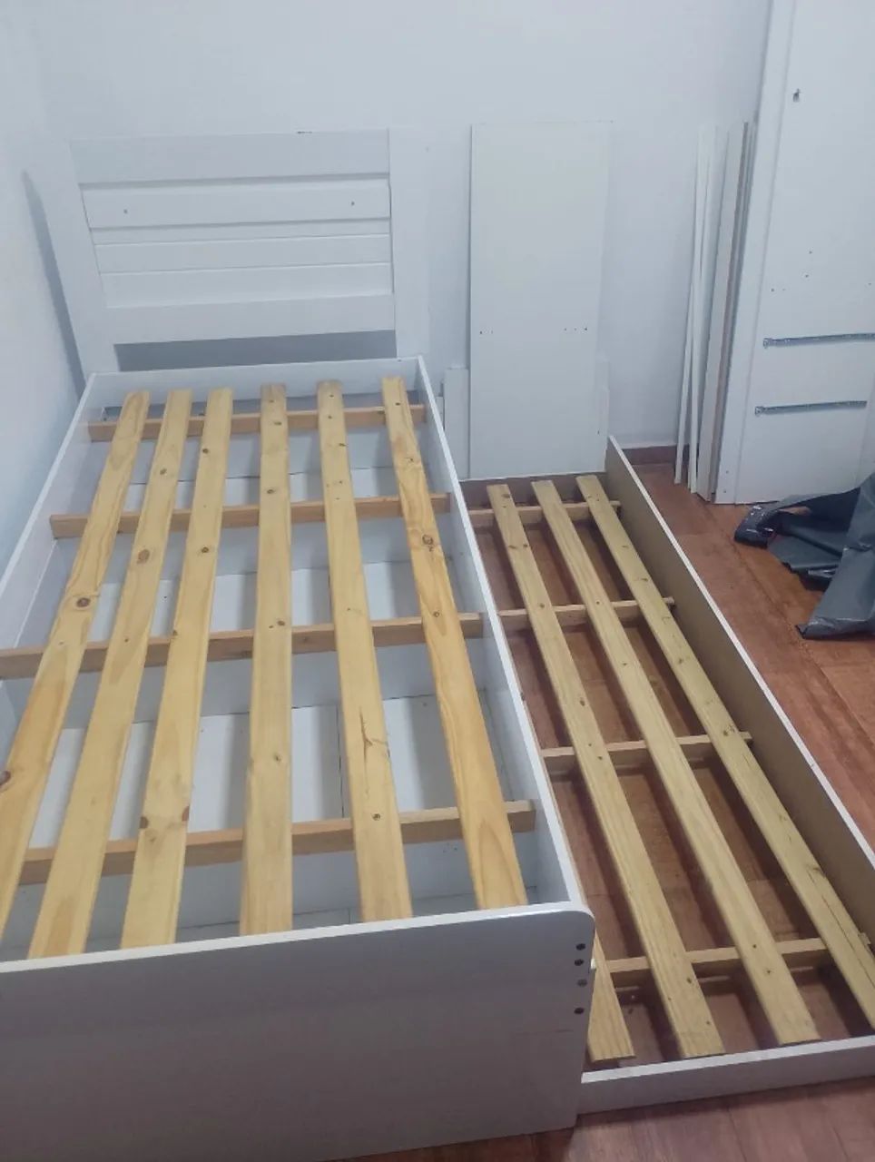 Bicama de solteiro baú com cama auxiliar - Foto 3