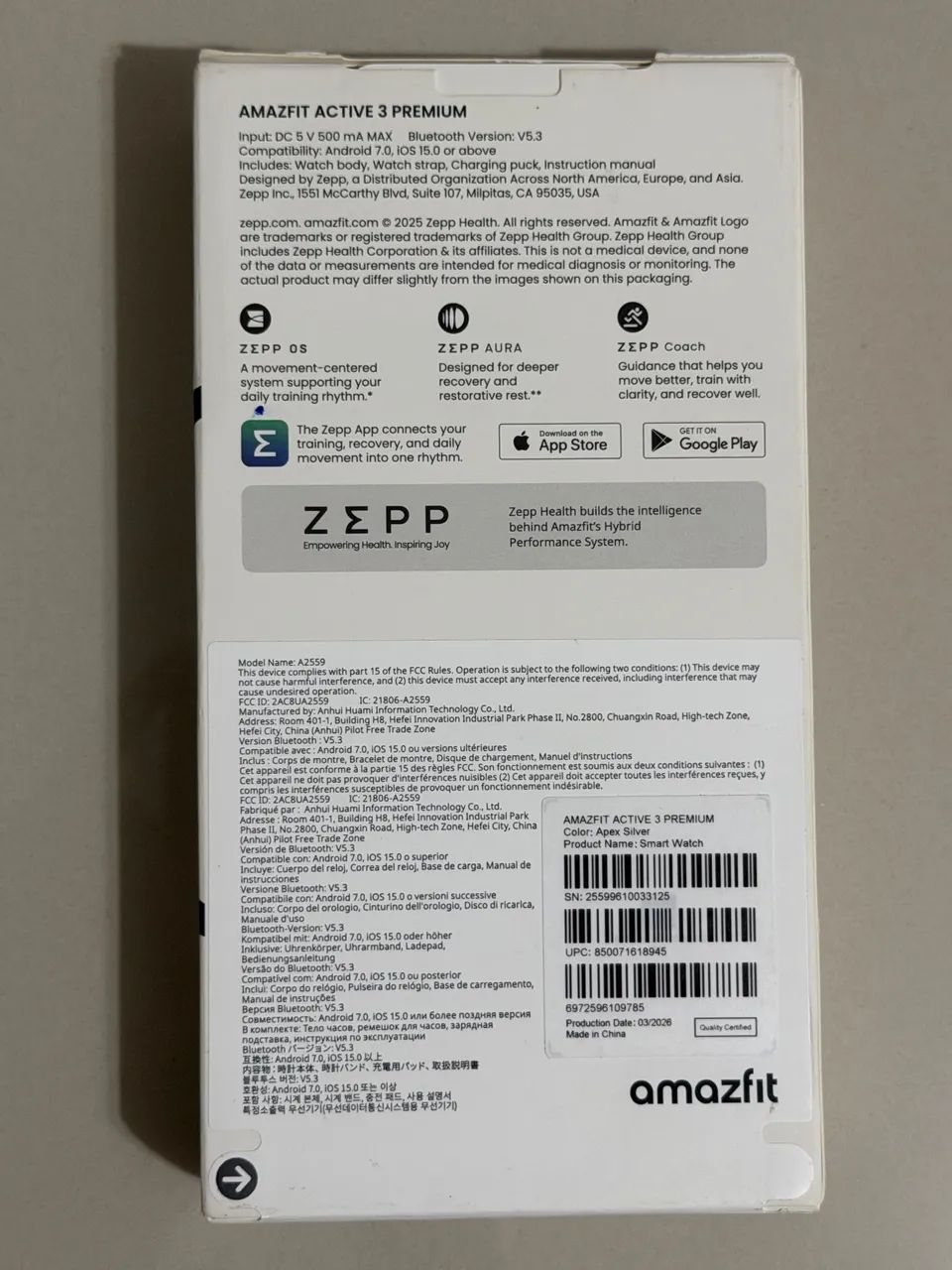 Amazfit Active 3 Premium  - Foto 2