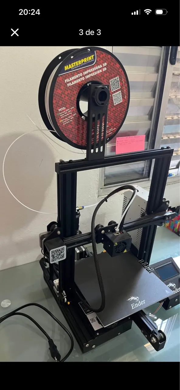 Impressora 3D troco por ps5