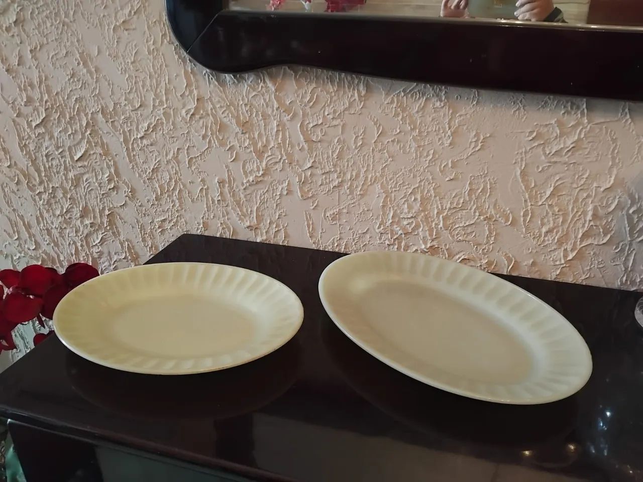 2 travessa oval colorex rasa ( M/G ). - Foto 3