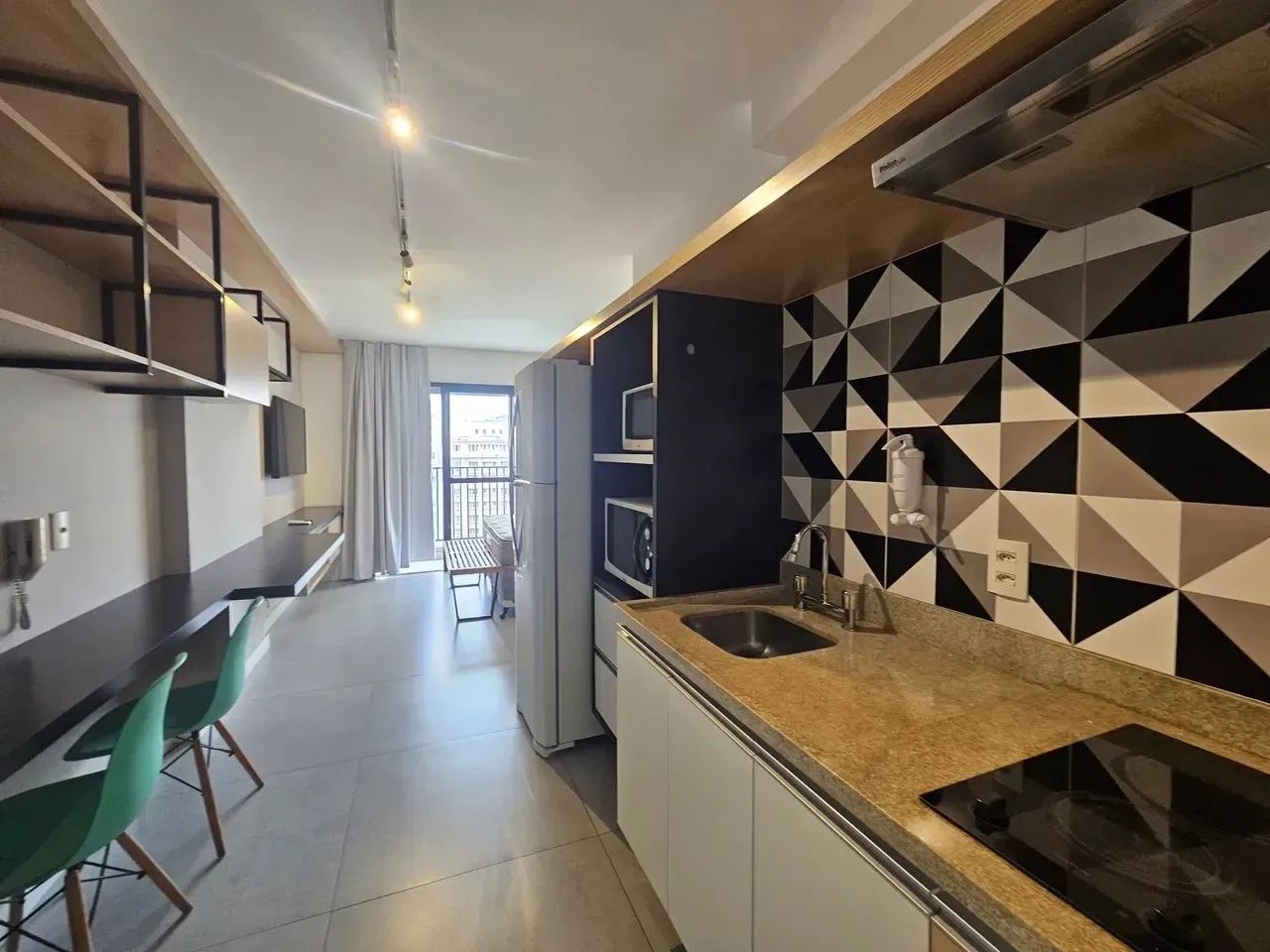 Loft  mobiliado venda ou locação tem 30 metros  com 1 vaga em Santa Efigênia - São Paulo - - Foto 4