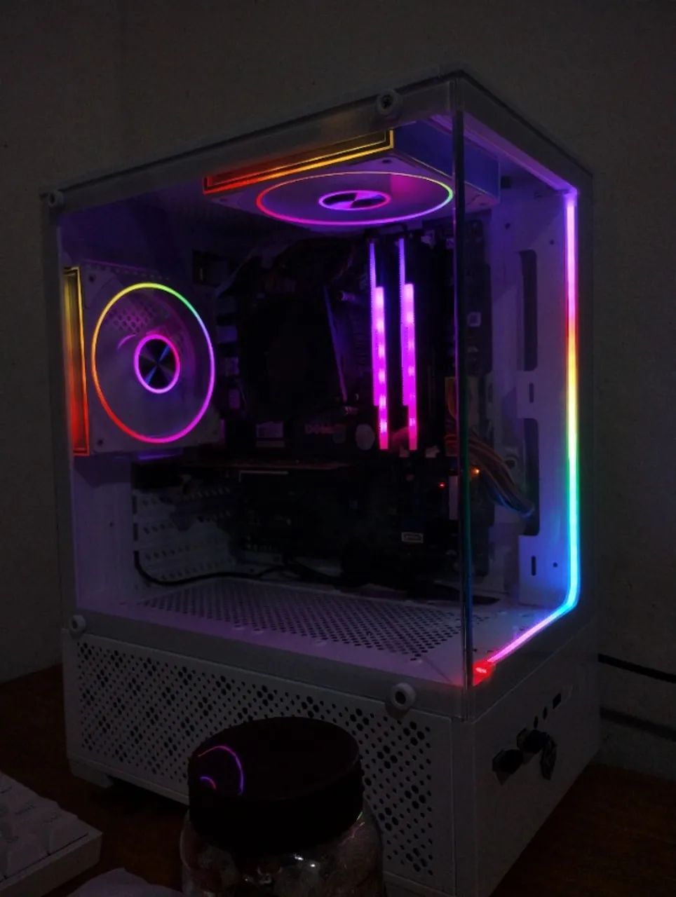 PC + MOUSE E TECLADO GAMER