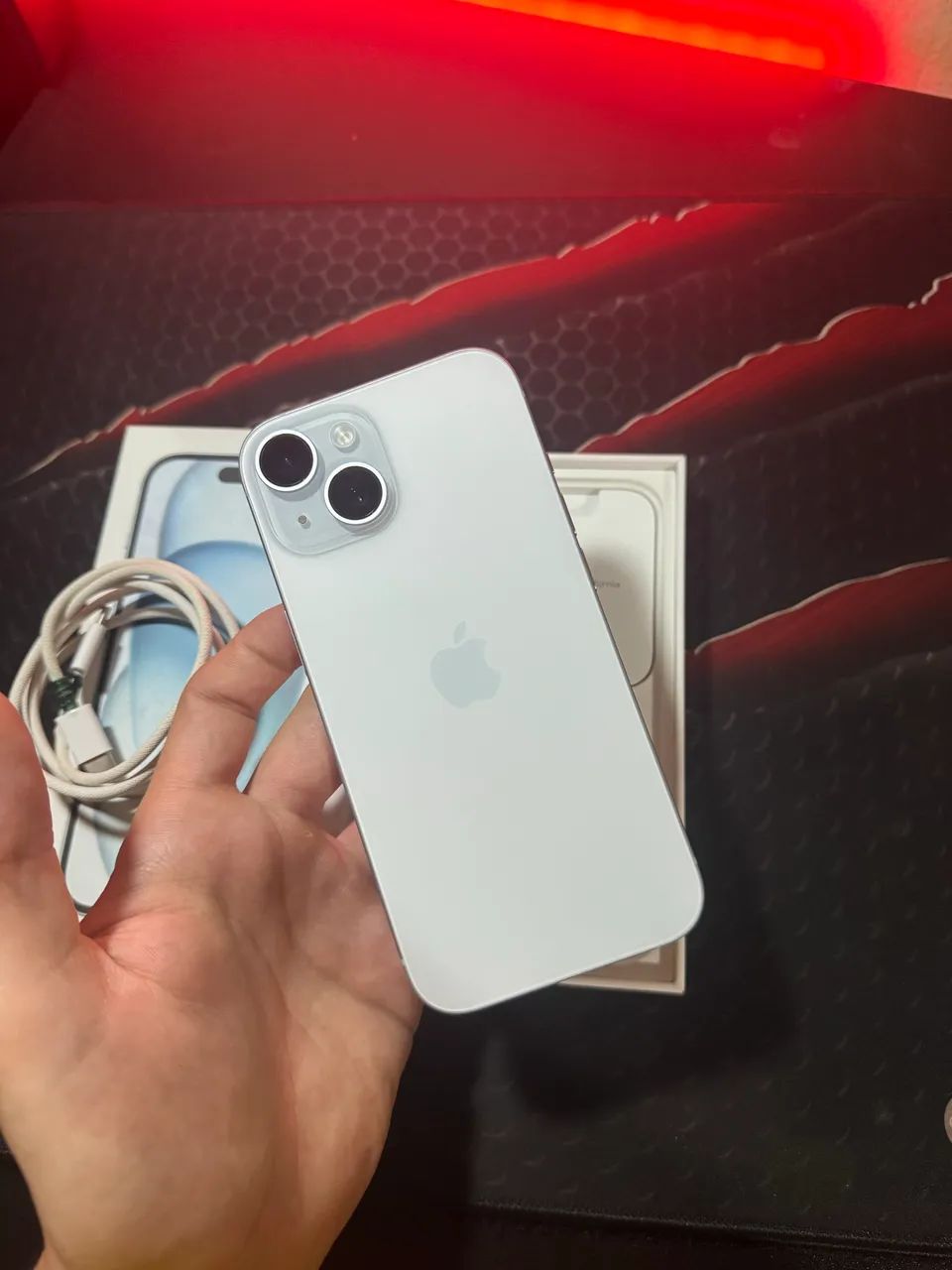 Iphone 15 256gb Blue - Foto 3