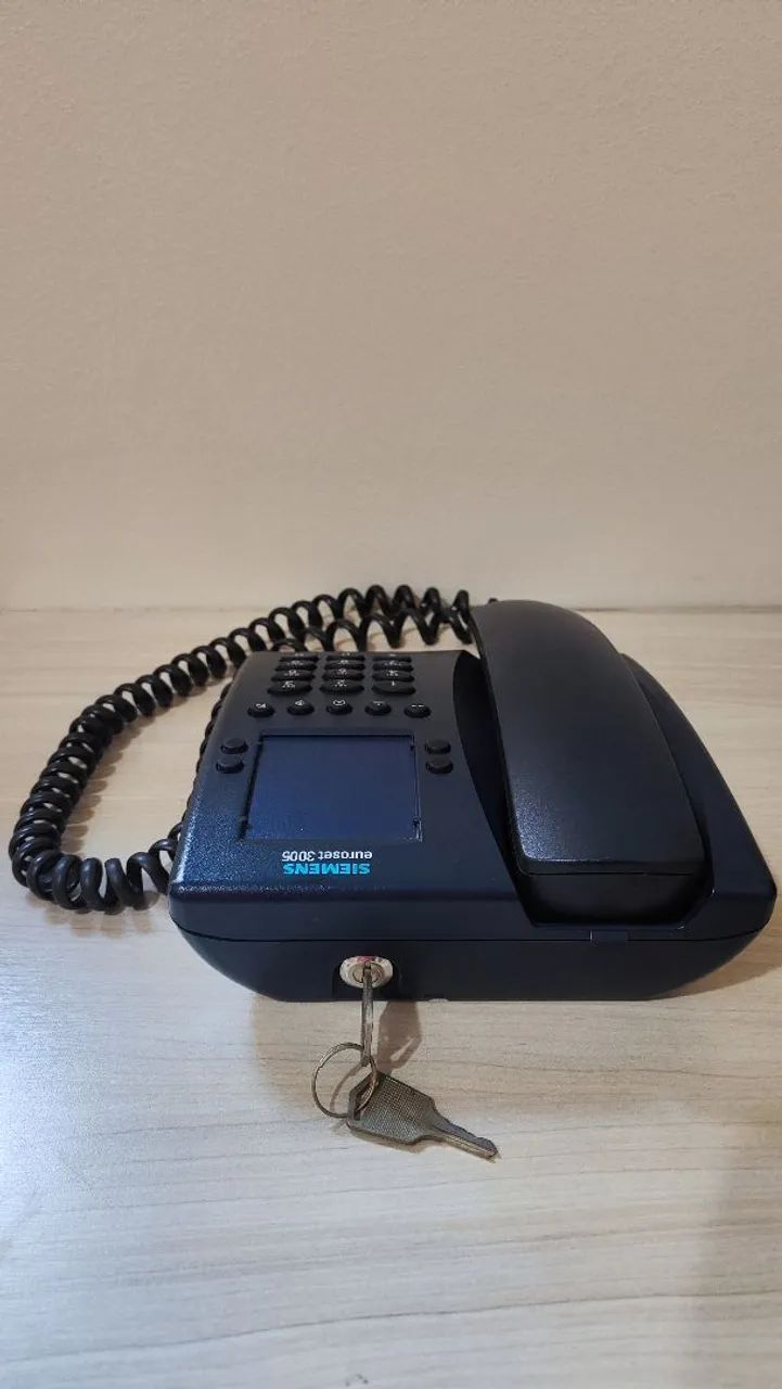 Telefone Siemens Euroset 3005 com chave - Foto 2
