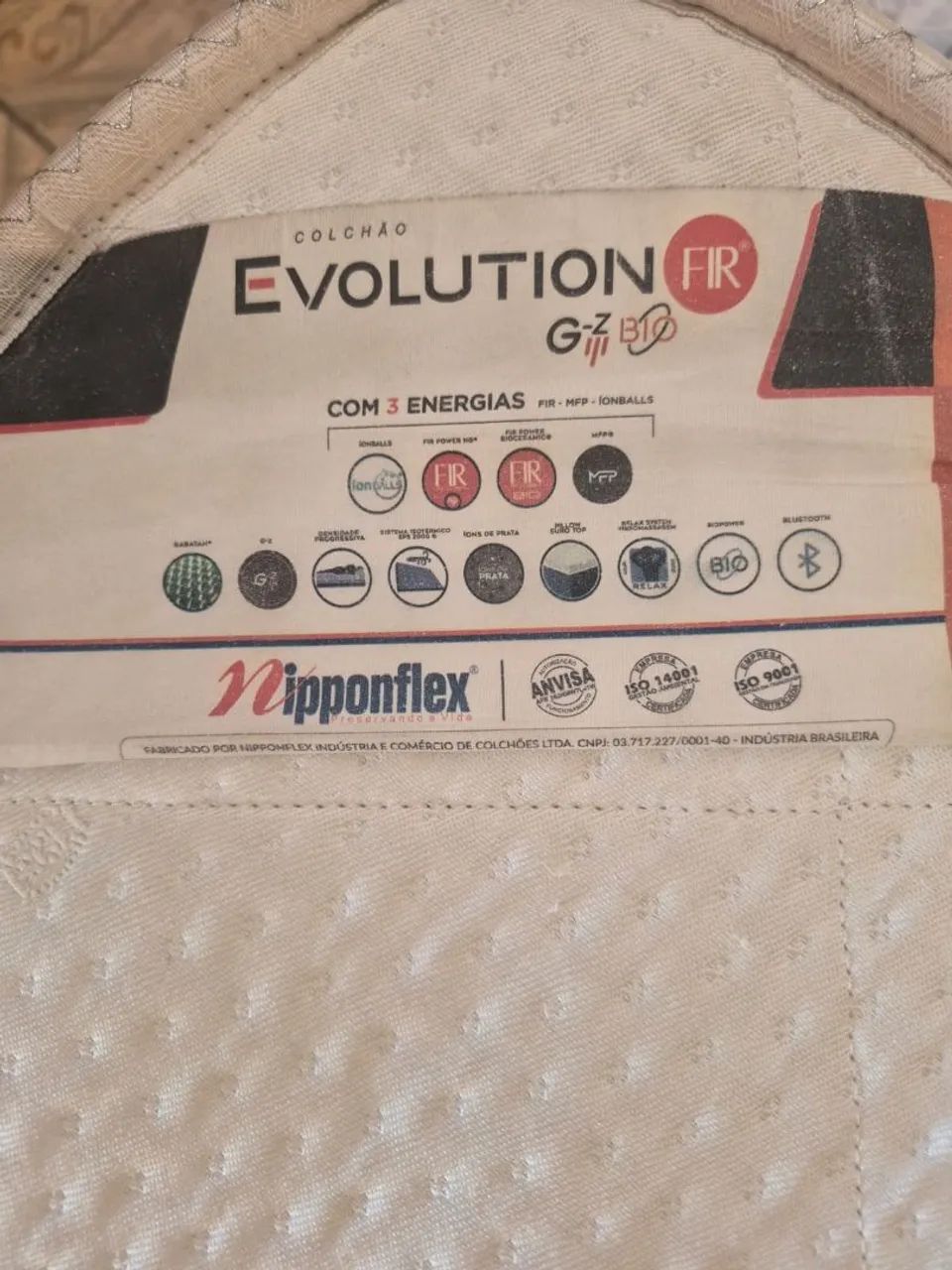 Cama de casal Niponflex com sistema integrado de massagens  - Foto 4