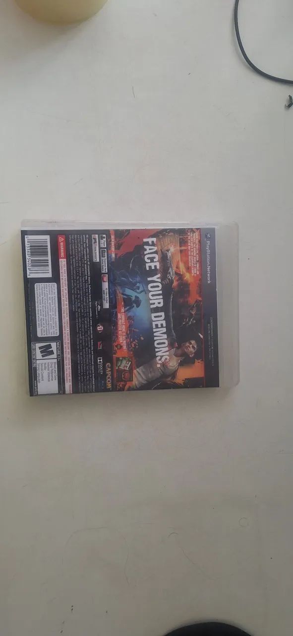 DMC devia my cry ps3 capa reimpressa  - Foto 2