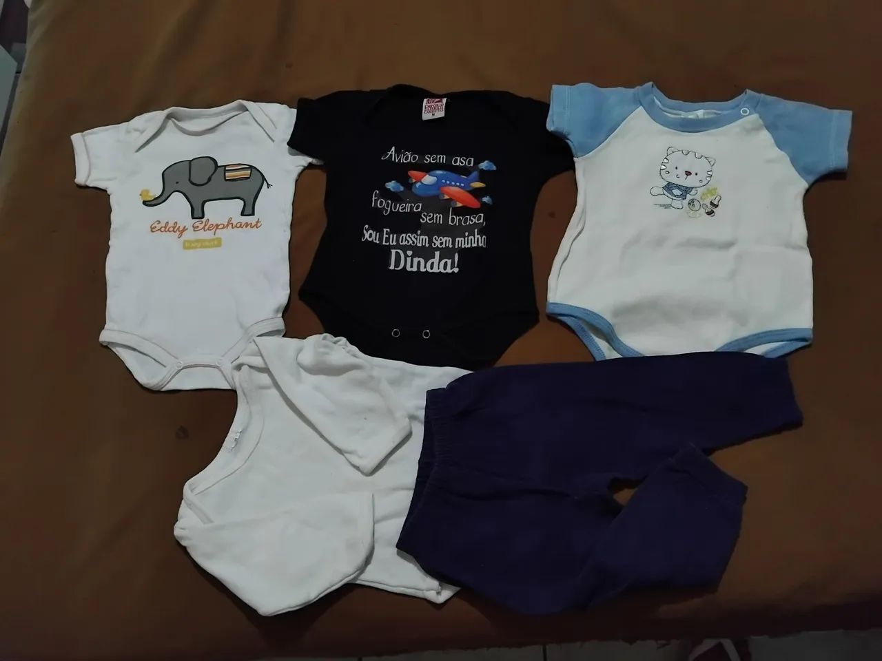 Roupinhas para bebê menino tamanhos 3 a 6 meses  - Foto 3