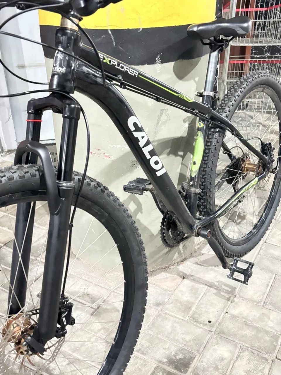 Bicicleta Caloi, pronta pra andar. Quadro 17 - Foto 5