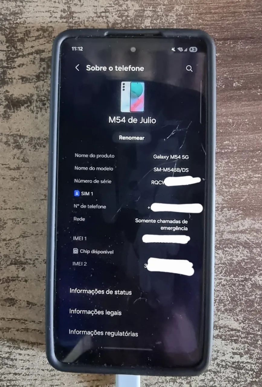 Samsung Galaxy M54 256GB Prata