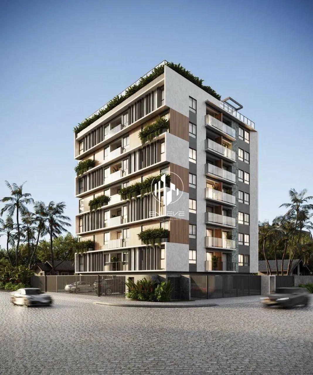 Apartamentos na planta com 02 quartos à 150m da Praia do Poço